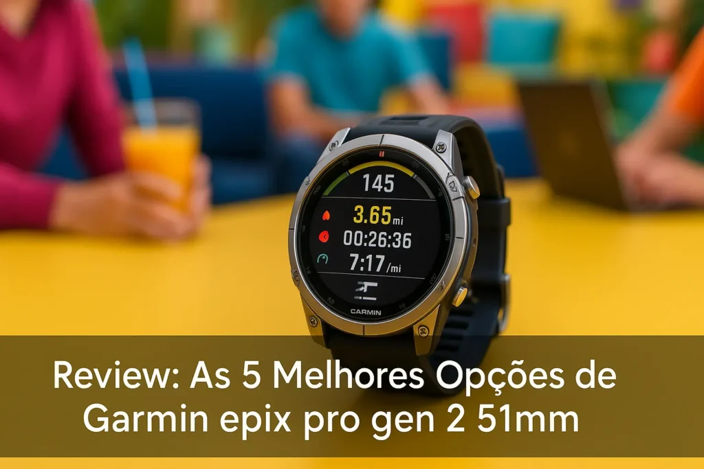 As 5 Melhores Opções de Garmin epix pro gen 2 51mm