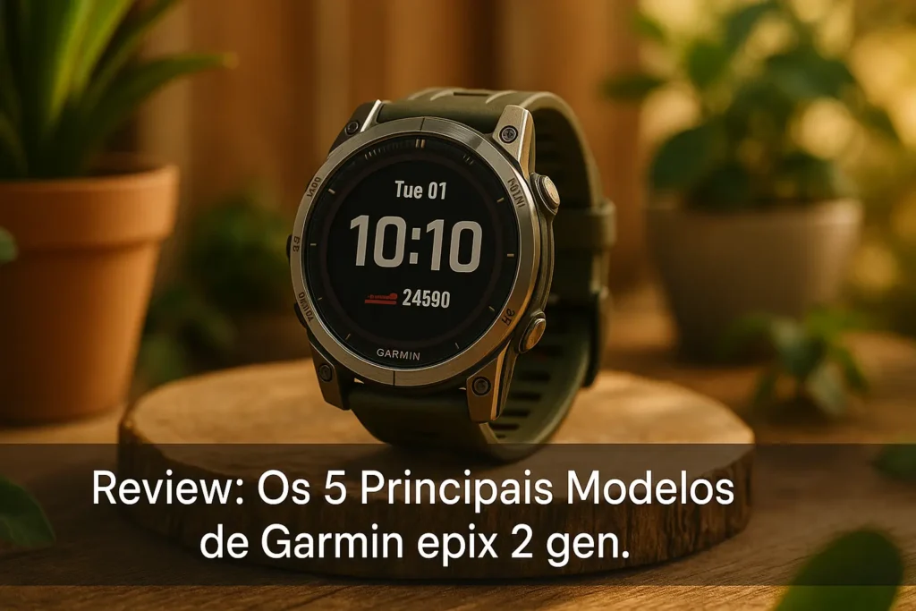 Os 5 Principais Modelos de Garmin epix 2 gen