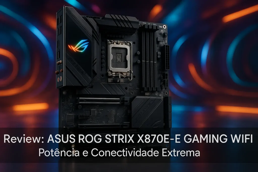 ASUS ROG STRIX X870E-E GAMING WIFI: Potência e Conectividade Extrema