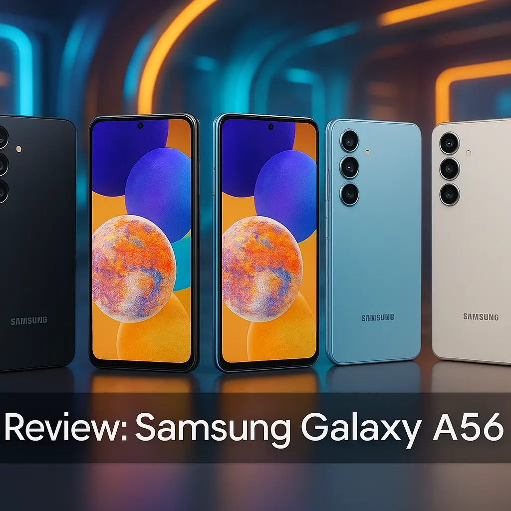 Cinco Principais Modelos de smartphone Samsung A56