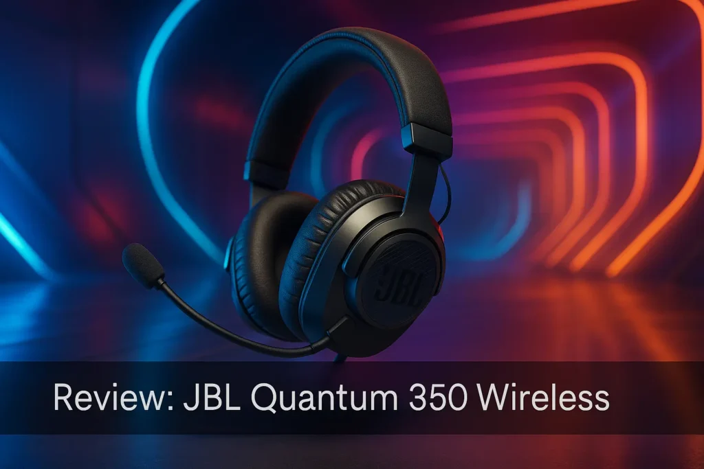 JBL Quantum 350 Wireless: Liberdade Sem Fio e Qualidade Gamer