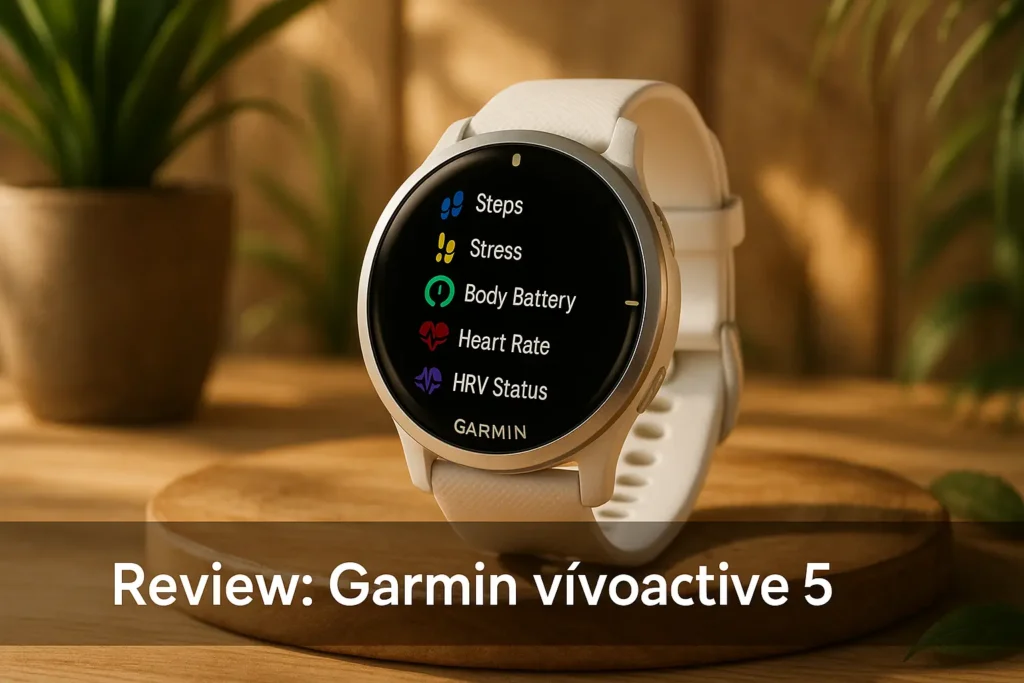 Principais Cinco Garmin vivoactive 5 branco