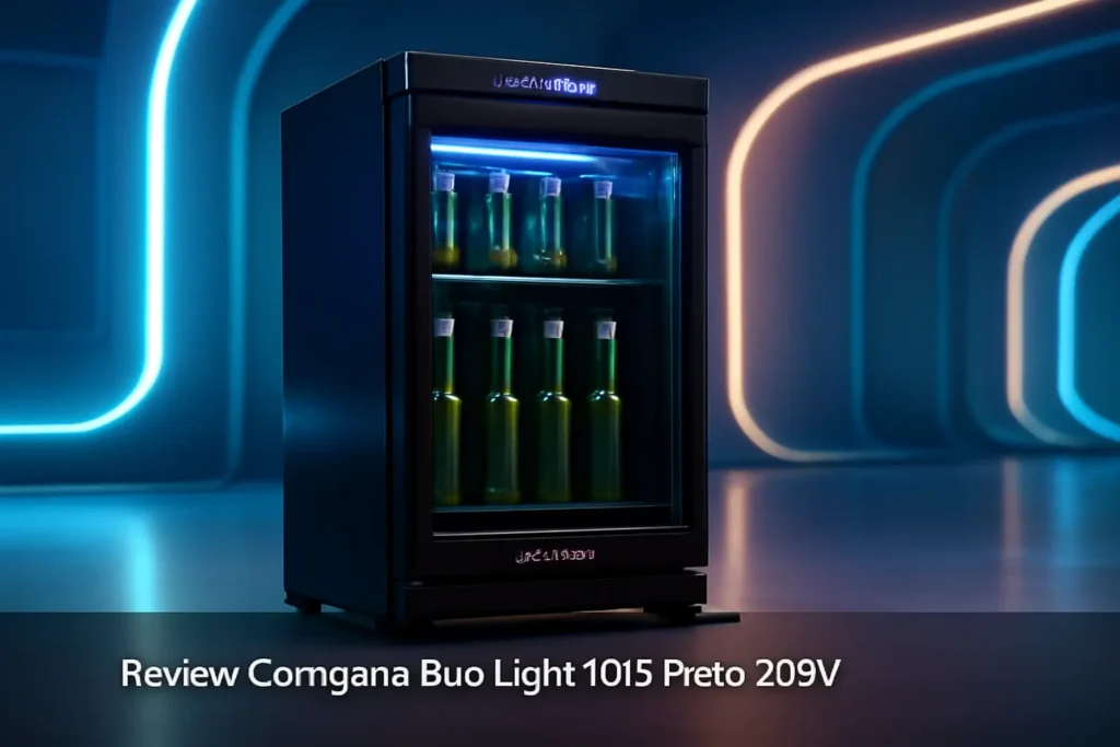 Cervejeira Blue Light 100L Preto 220V Porta De Vidro Venax: Ideal Para Sua Bebida Sempre na Temperatura Perfeita