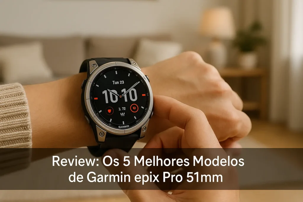 Os 5 Melhores Modelos de Garmin epix pro 51mm