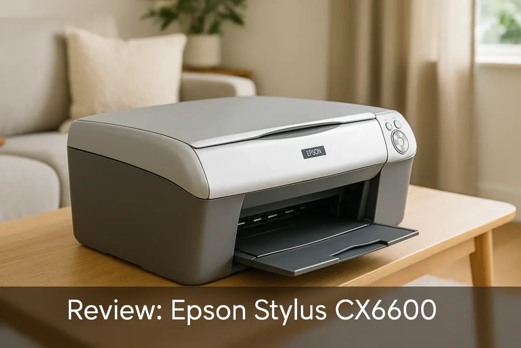 Epson Stylus CX6600: Impressão Fotográfica Multifunção
