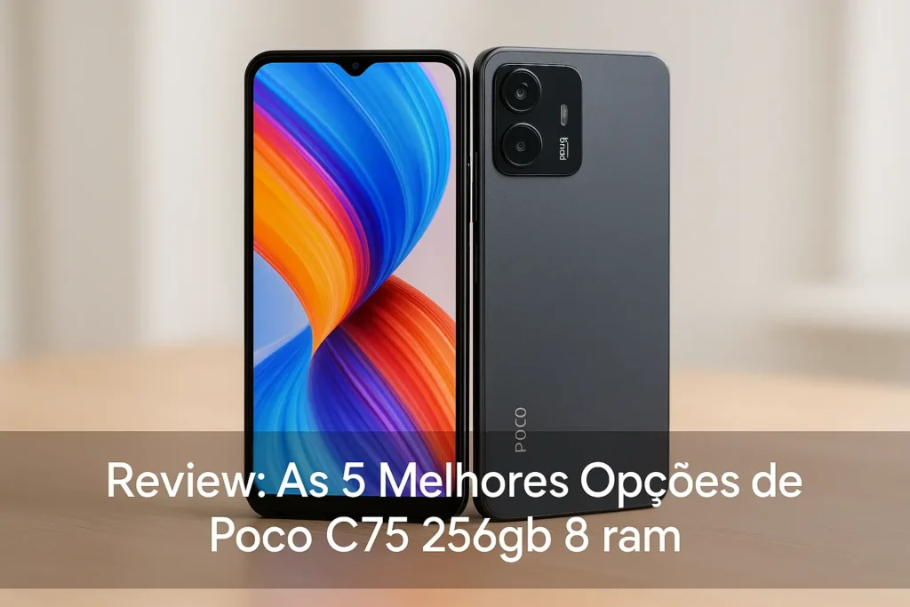 As 5 Melhores Opções de Poco c75 256gb 8 ram