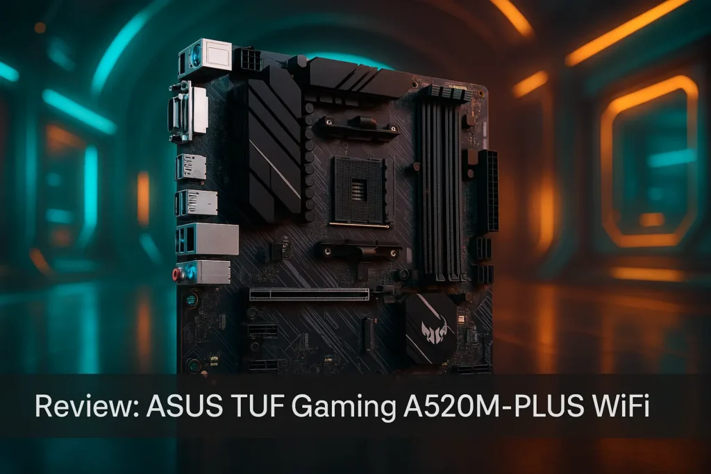 ASUS TUF Gaming A520M-PLUS WiFi: Poder e Conectividade