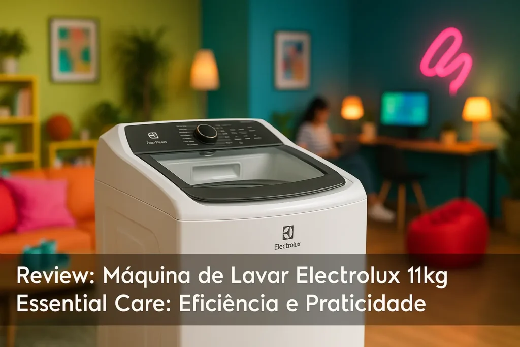 Máquina de Lavar Electrolux 11kg Essential Care: Eficiência e Praticidade