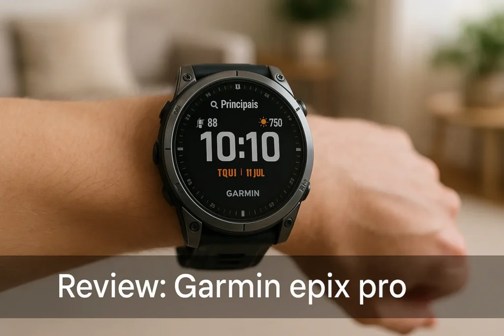 Principais Cinco Garmin epix pro
