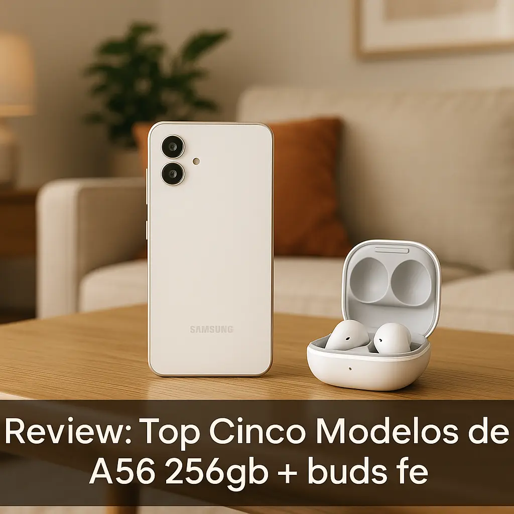 Top Cinco Modelos de A56 256gb + buds fe