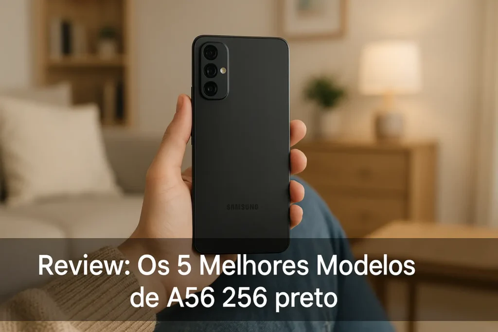 Os 5 Melhores Modelos de A56 256 preto