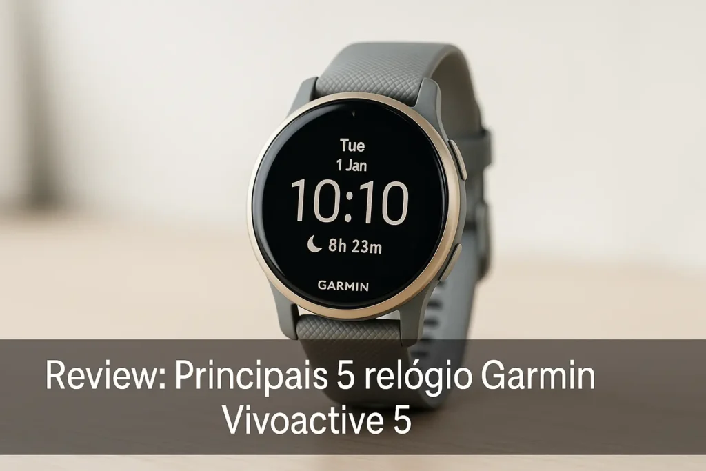 Principais 5 relógio Garmin vivoactive 5