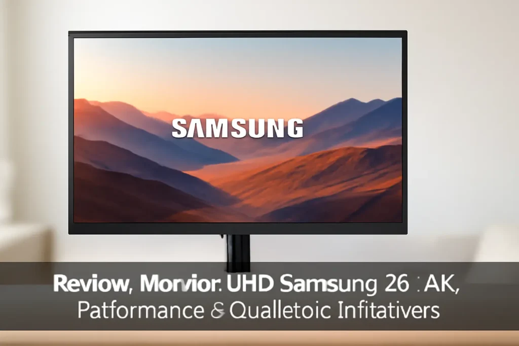 Monitor UHD Samsung 28" 4K: Performance e Qualidade Imbatíveis