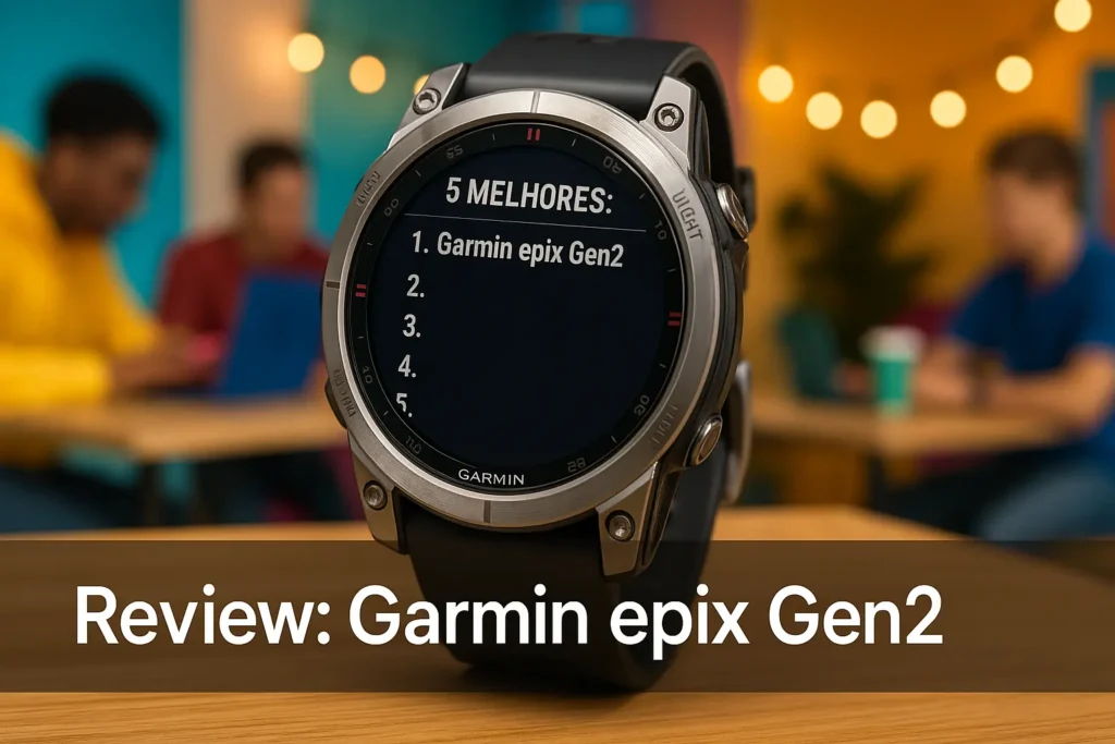 Lista de 5 Melhores: Garmin epix gen2