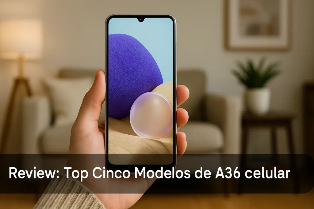 Top Cinco Modelos de A36 celular