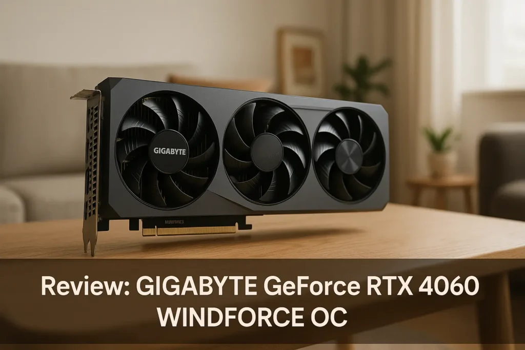 GIGABYTE GeForce RTX 4060 WINDFORCE OC: Potência e Eficiência