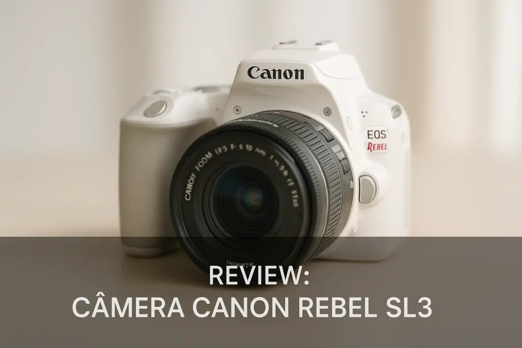 Canon EOS Rebel SL3: análise completa e sem filtros