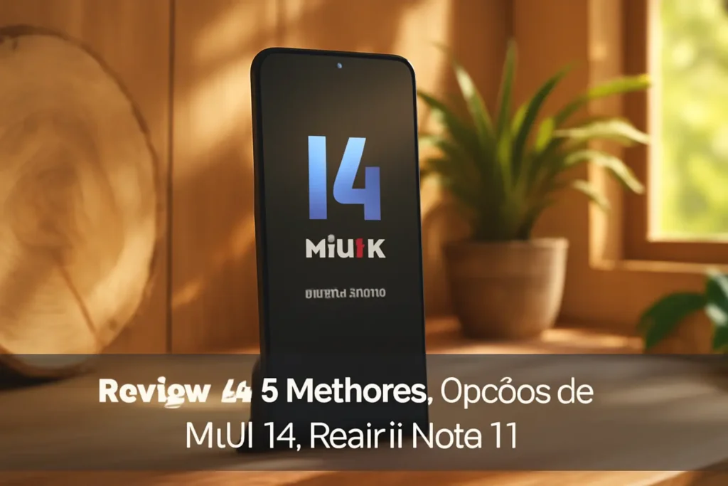 As 5 Melhores Opções de miui 14 Redmi note 11