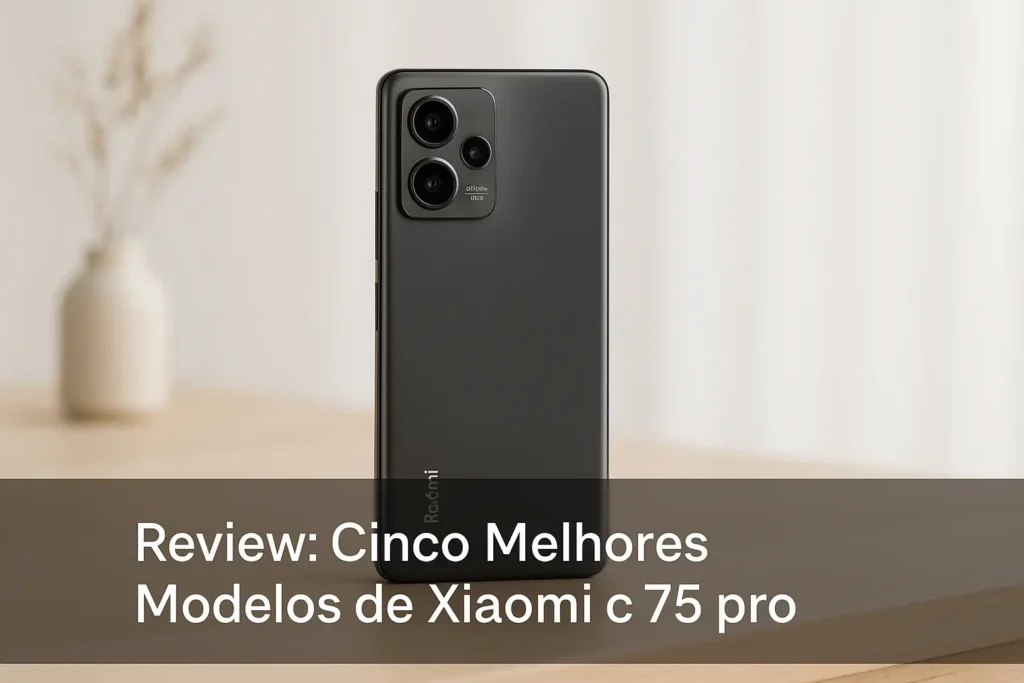 Cinco Melhores Modelos de Xiaomi c75 pro