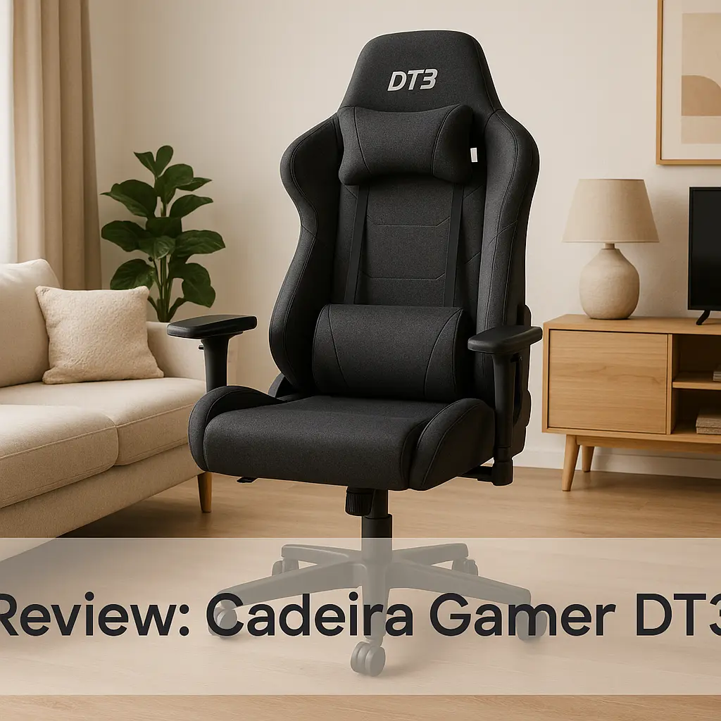 Cadeira Gamer DT3 GTL: a melhor escolha para seu setup?