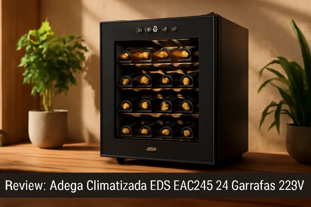 Adega Climatizada EOS EAC24G 24 Garrafas 220V: Design e Eficiência para Seu Vinho