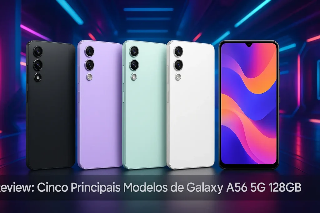 Cinco Principais Modelos de Galaxy A56 5g 128gb