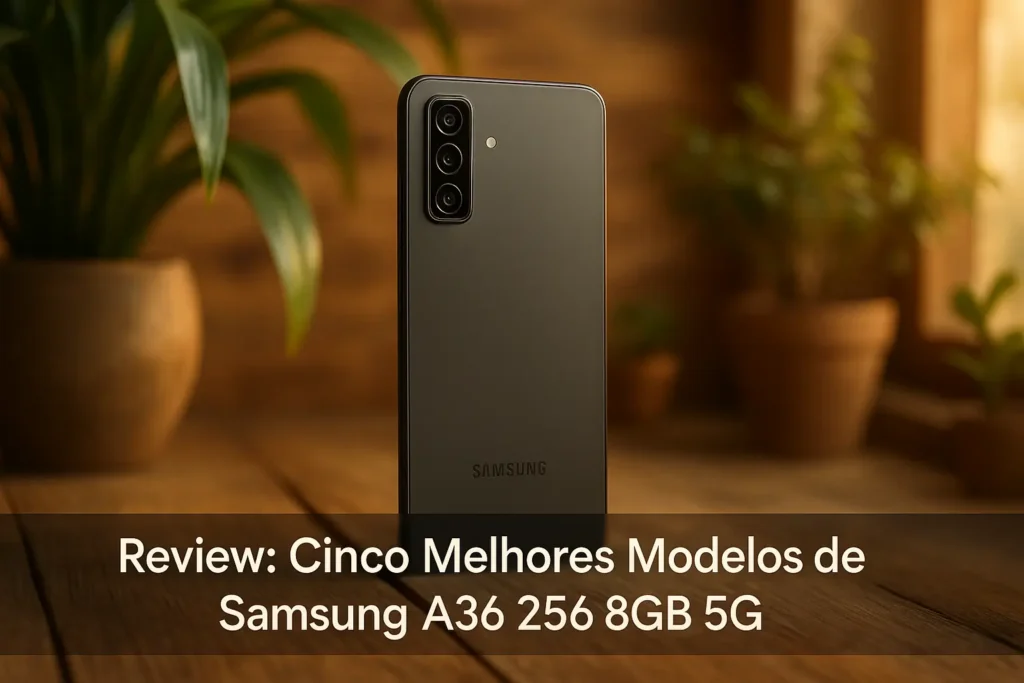 Cinco Melhores Modelos de Samsung A36 256 8gb 5g
