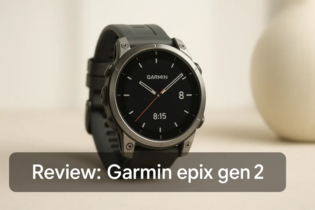 Top 5 Opções de Garmin epix gen 2
