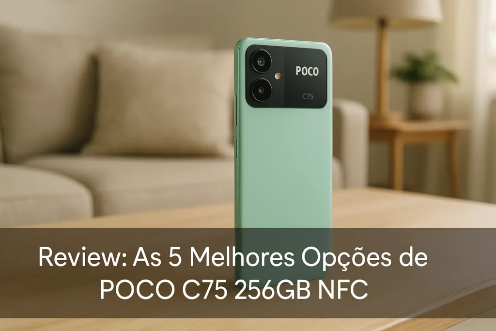 As 5 Melhores Opções de Poco c75 256gb nfc