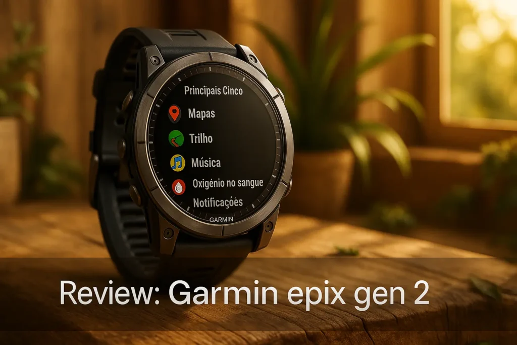 Principais Cinco relógio Garmin epix gen 2