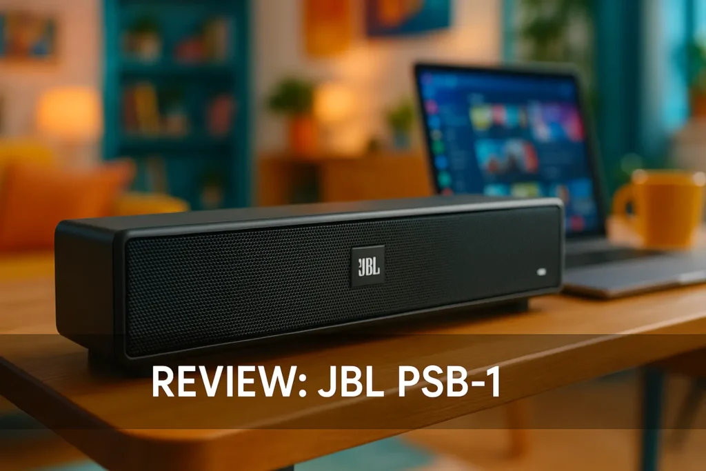 JBL PSB-1 Pro SoundBar: análise completa e sem filtros