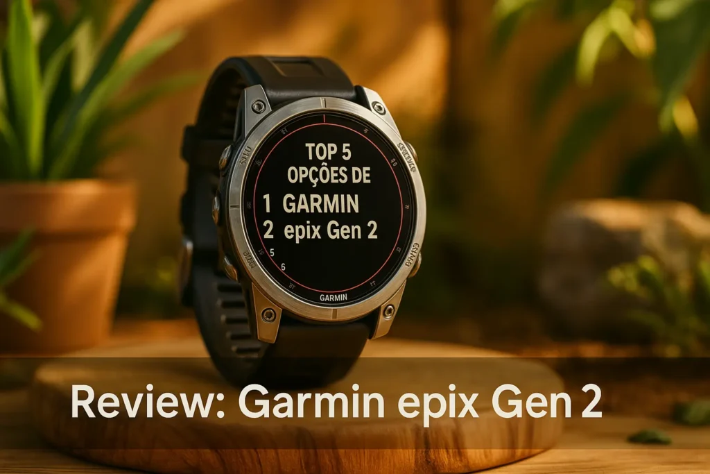 Top 5 Opções de Garmin epix 2 gen 2