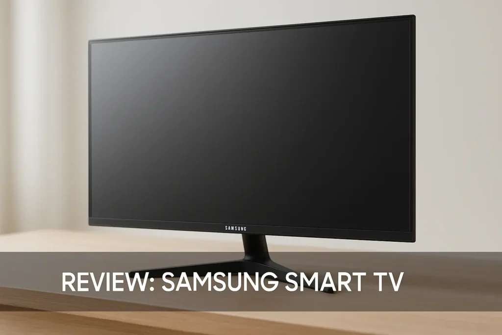Samsung Smart TV 32": desempenho real