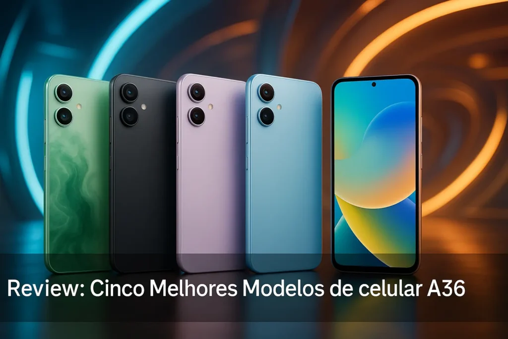 Cinco Melhores Modelos de celular A36