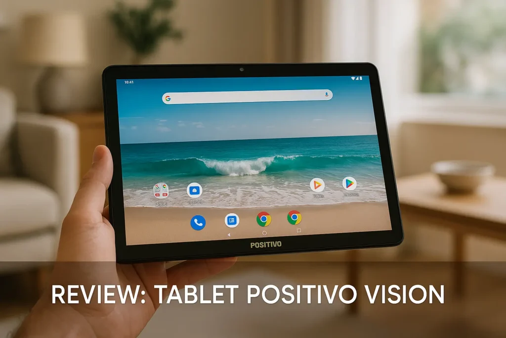 Tablet Positivo Vision TAB 7: análise completa e sem filtros