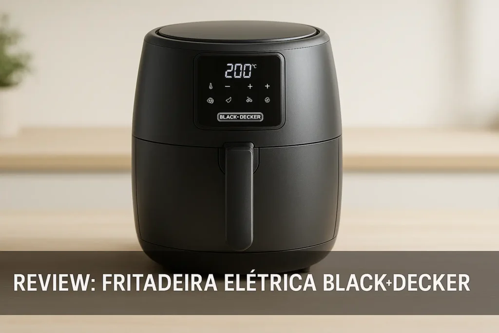 BLACK+DECKER Air Fryer: Teste revela desempenho e custo
