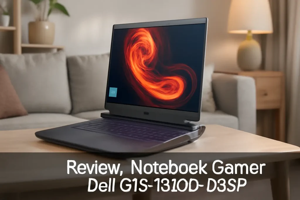 Notebook Gamer Dell G15-i1300-D35P 15.6" FHD com Intel Core i5, 16GB RAM e NVIDIA RTX 3050