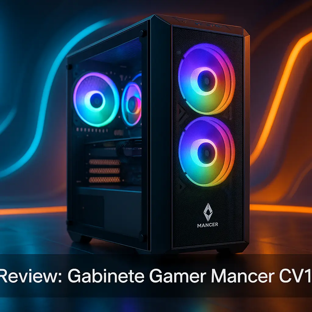 Gabinete Gamer Mancer CV100 é bom? Veja o veredito