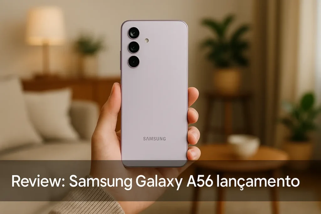 Top Cinco  Samsung A56 lançamento
