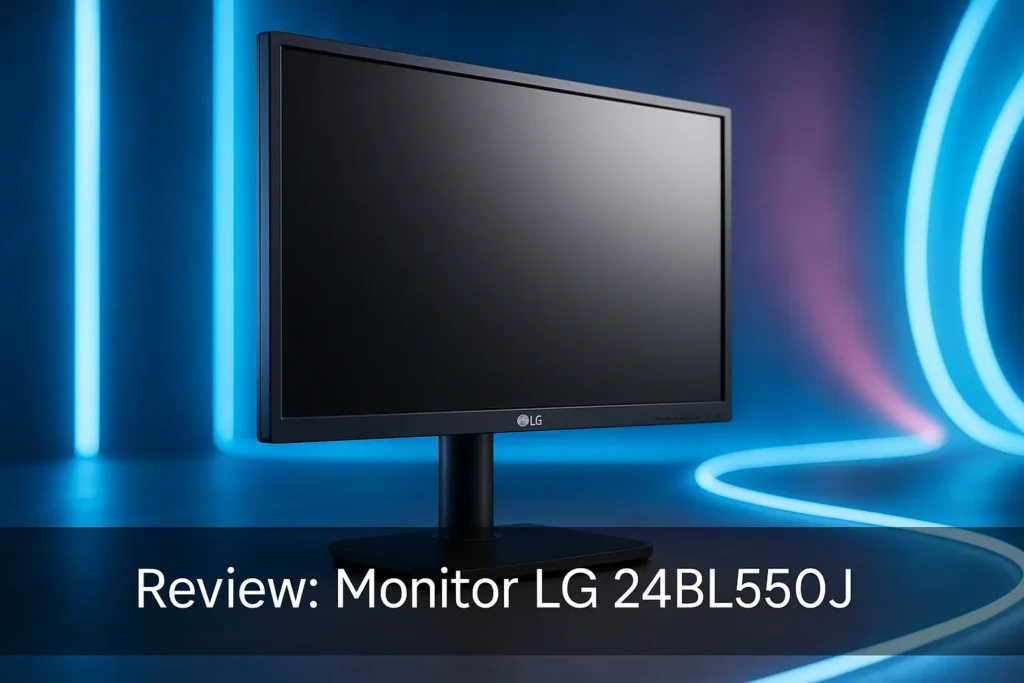 Monitor LG 24BL550J: conforto e eficiência
