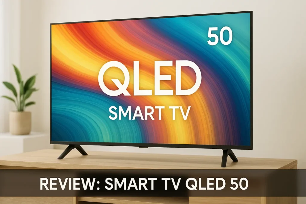 Smart TV QLED 50 4K Toshiba: análise completa e sem filtros