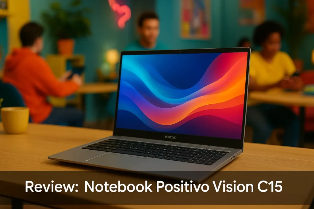 Notebook Positivo Vision C15: Teste revela desempenho e custo