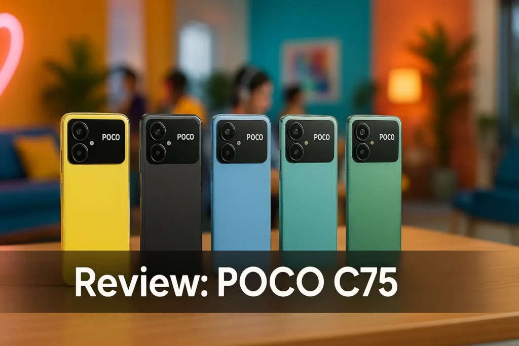 Cinco Principais Modelos de Poco c75 Xiaomi