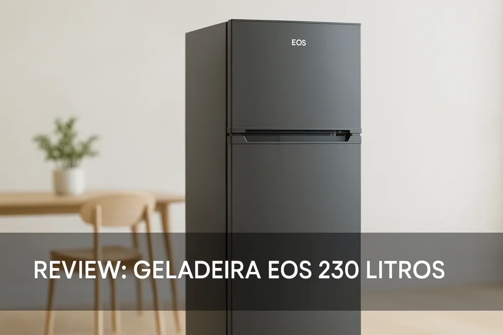Geladeira EOS 230L surpreende? Testamos