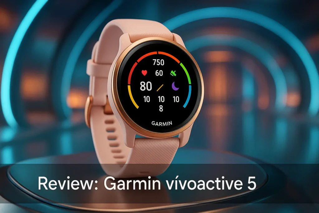 Principais Cinco Garmin vivoactive 5 rose gold