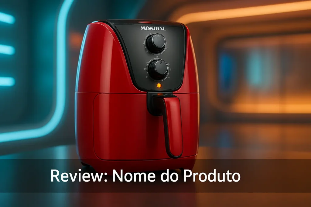 Top 5 Opções de Air Fryer vermelha Mondial