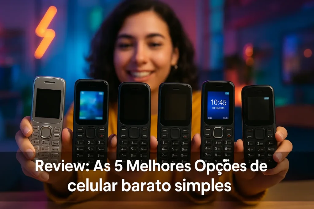 As 5 Melhores Opções de celular barato simples