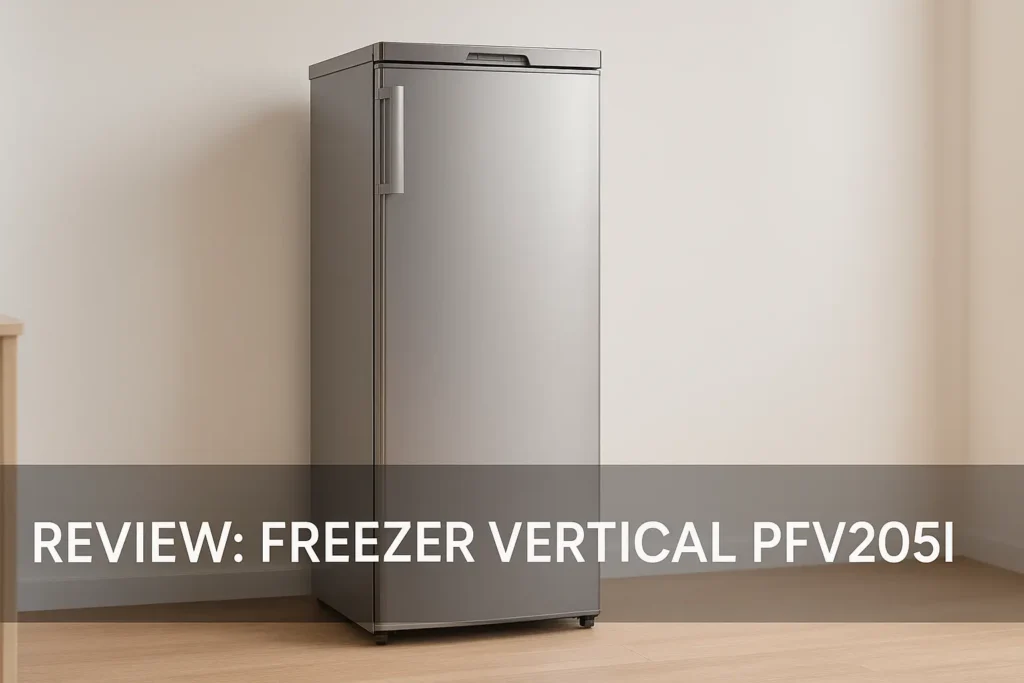 FREEZER VERTICAL PFV205I: análise completa e sem filtros