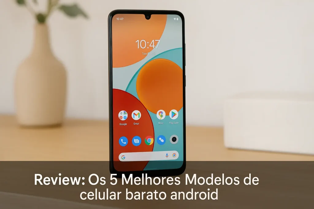 Os 5 Melhores Modelos de  celular barato android