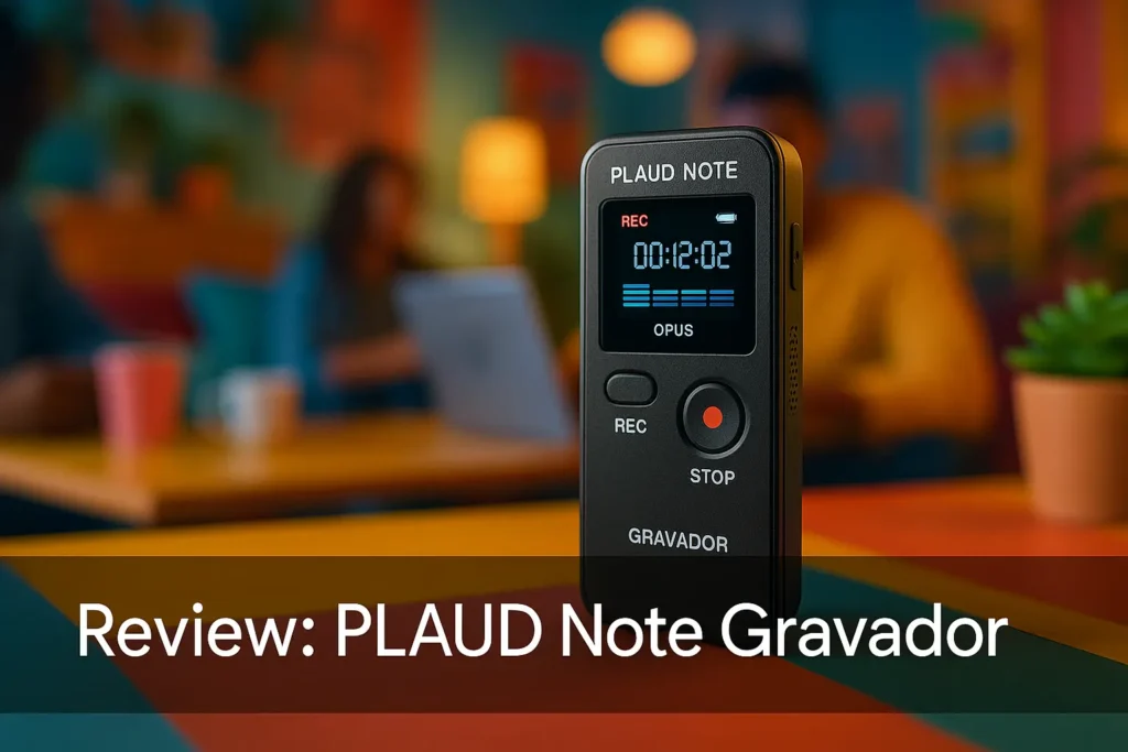 PLAUD Note: inteligência que grava e resume